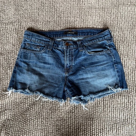 Cut Off Jean Shorts - J Brand in Clearview - Picture 5 of 10
